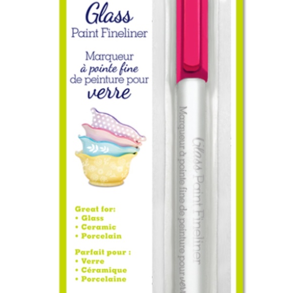 Glass Paint Fineliner Marker 3ml (Magenta) - Picture 3 of 9